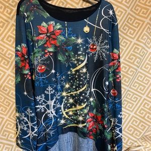 EUC Christmas tunic, XL